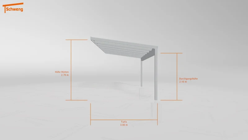 #DE Schweng Terrassenüberdachung S350 (ID v47x9j)