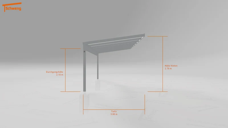 #DE Schweng Terrassenüberdachung S350 (ID v47x9j)