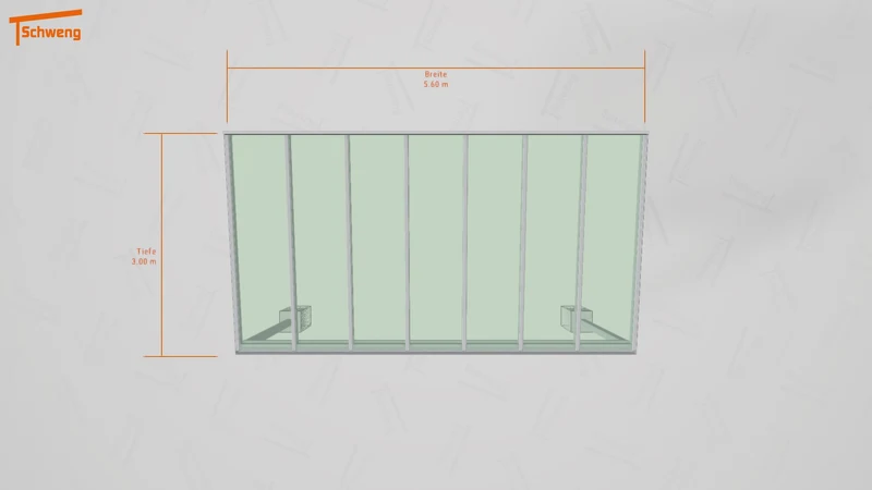 #DE Schweng Terrassenüberdachung S350 (ID v47x9j)