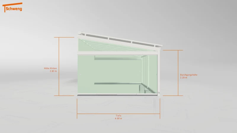 #DE Schweng Terrassenüberdachung S400 (ID 85pk75)