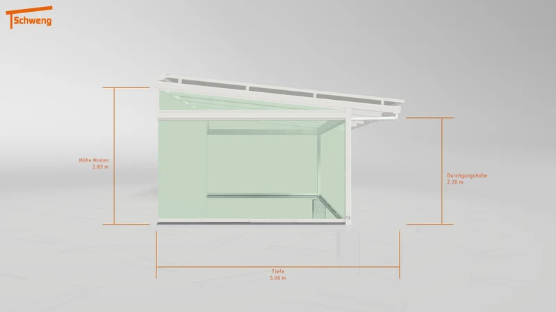 #DE Schweng Terrassenüberdachung S400 (ID 5mzpwk)