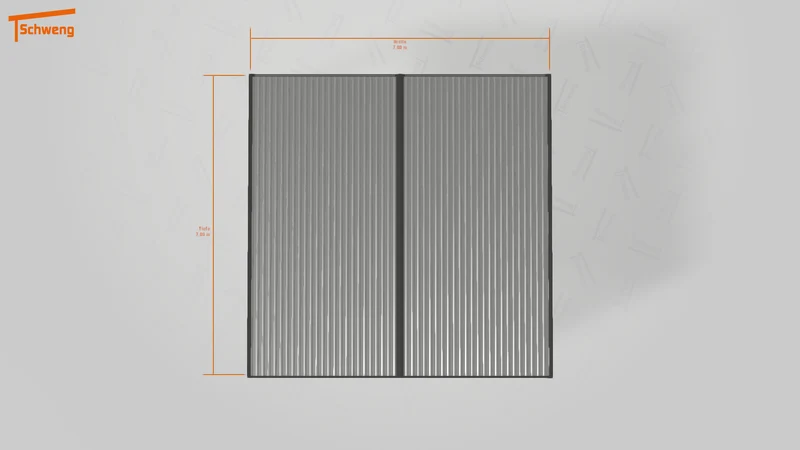 #DE Schweng Flachdachcarport C600+ (ID rjnrnk) #MTG