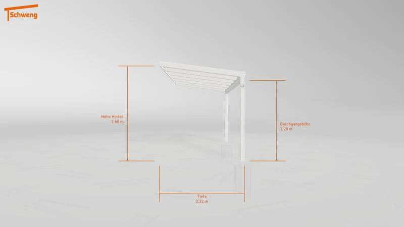 #DE Schweng Terrassenüberdachung S400 (ID bkpjpb)