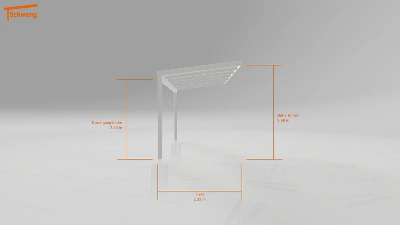 #DE Schweng Terrassenüberdachung S400 (ID bkpjpb)