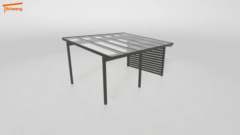 #DE Schweng Terrassenüberdachung S400 (ID 85p7bw)