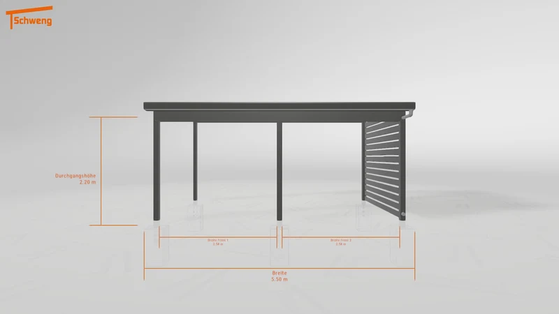 #DE Schweng Terrassenüberdachung S400 (ID 85p7bw)
