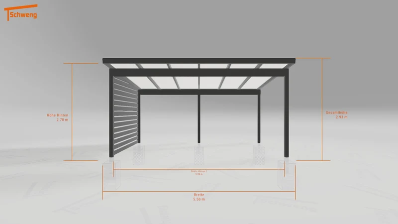 #DE Schweng Terrassenüberdachung S400 (ID 85p7bw)