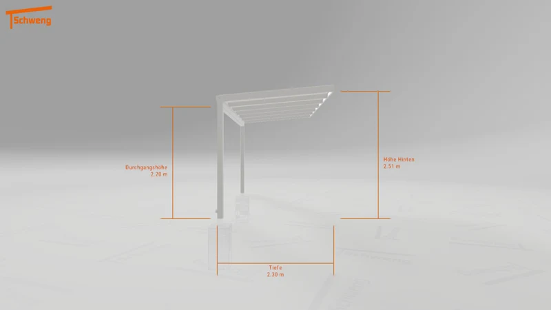 #DE Schweng Terrassenüberdachung S350 (ID 9wvxp9)