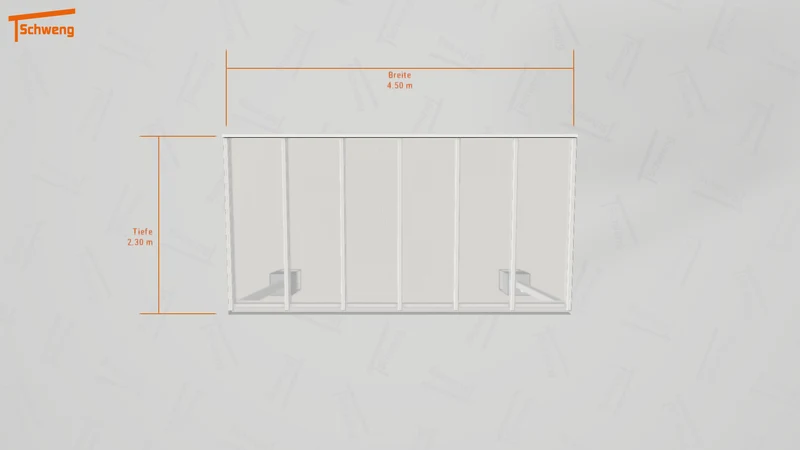 #DE Schweng Terrassenüberdachung S350 (ID 9wvxp9)