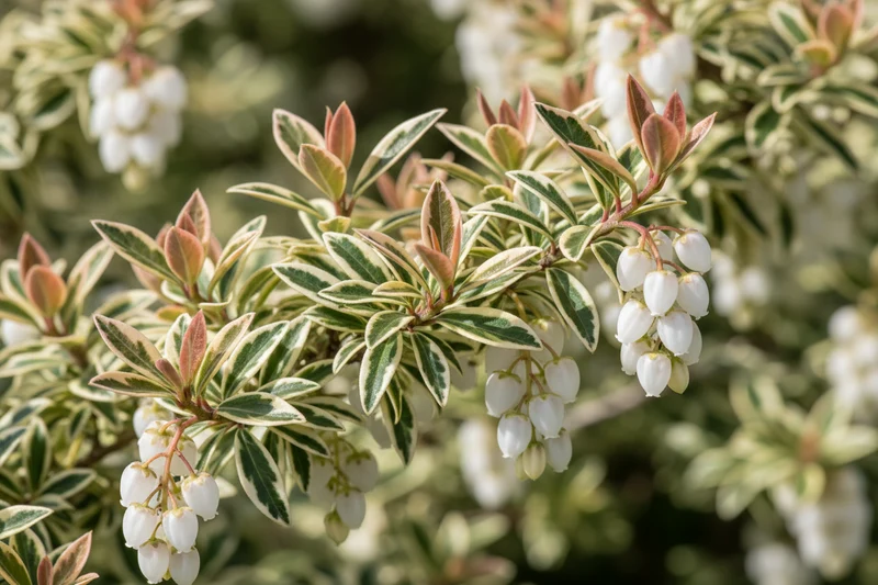 Lavendelheide 'Little Heath' / Pieris japonica 'Little Heath'
