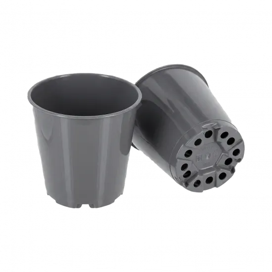 Hohe glänzende Mini-Rundtöpfe – Ø 6 cm