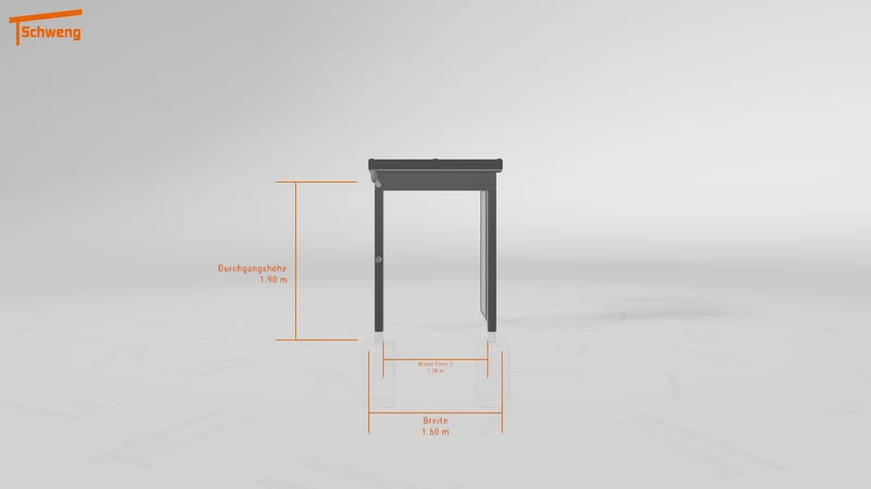#DE Schweng Terrassenüberdachung S350 (ID 33jmm9)