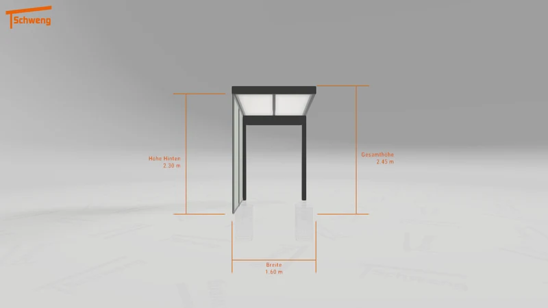 #DE Schweng Terrassenüberdachung S350 (ID 33jmm9)