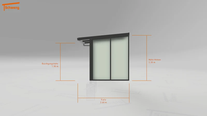 #DE Schweng Terrassenüberdachung S350 (ID 33jmm9)