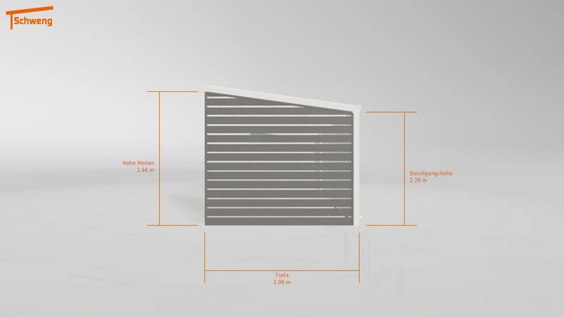 #DE Schweng Terrassenüberdachung S400 (ID x78j2n)
