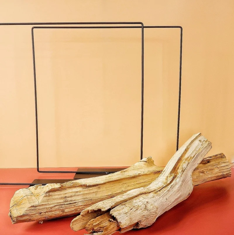 AIRPLANT HOLDER - FRAME BLACK