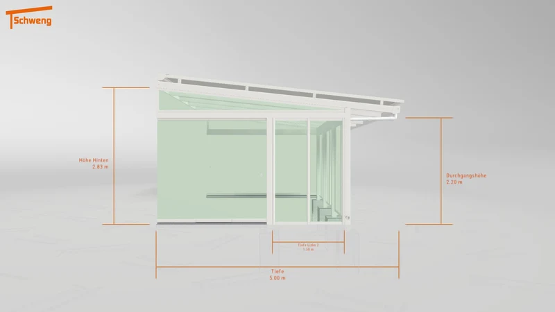 #DE Schweng Terrassenüberdachung S400 (ID 9wvgpg)