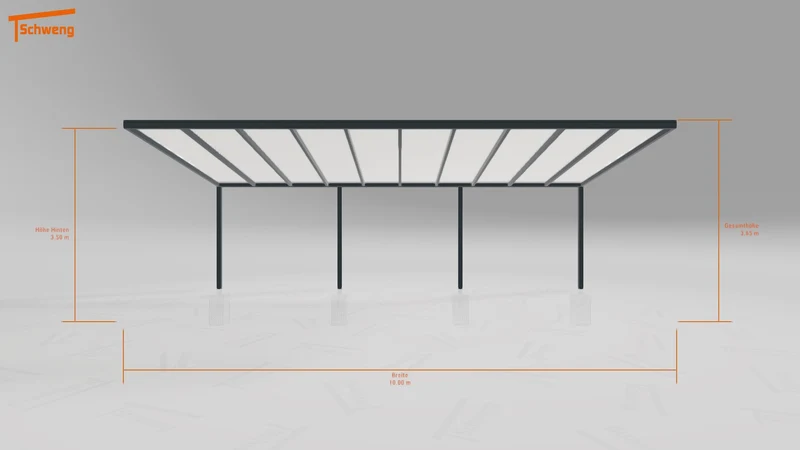 #DE Schweng Pultdachcarport S400 (ID zbwzgd)