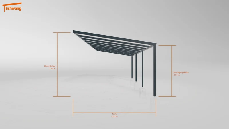 #DE Schweng Pultdachcarport S400 (ID zbwzgd)