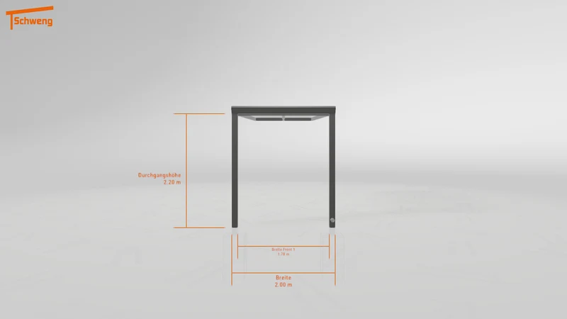#DE Schweng Terrassenüberdachung S400 (ID 5mz9wr)