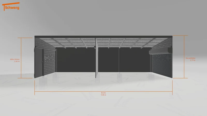 #DE Schweng Pultdachcarport S400 (ID 85p7dd) #MTG