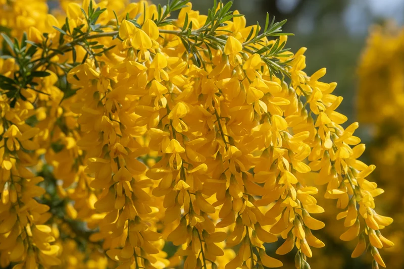 Ginster 'Golden Cascade' / Cytisus scoparius 'Golden Cascade'