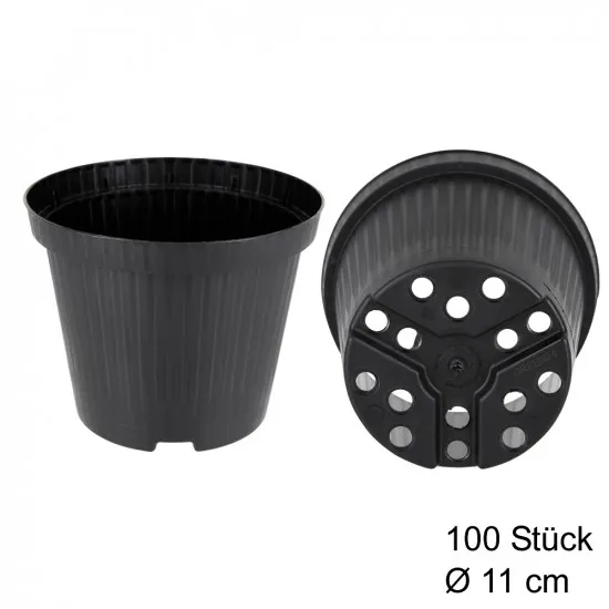 Runde Anzuchttöpfe aus PP – 9, 11 und 13 cm