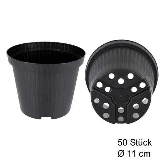 Runde Anzuchttöpfe aus PP – 9, 11 und 13 cm