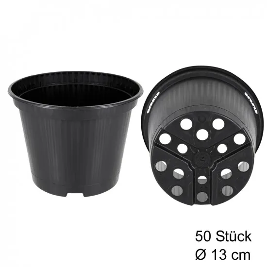 Runde Anzuchttöpfe aus PP – 9, 11 und 13 cm