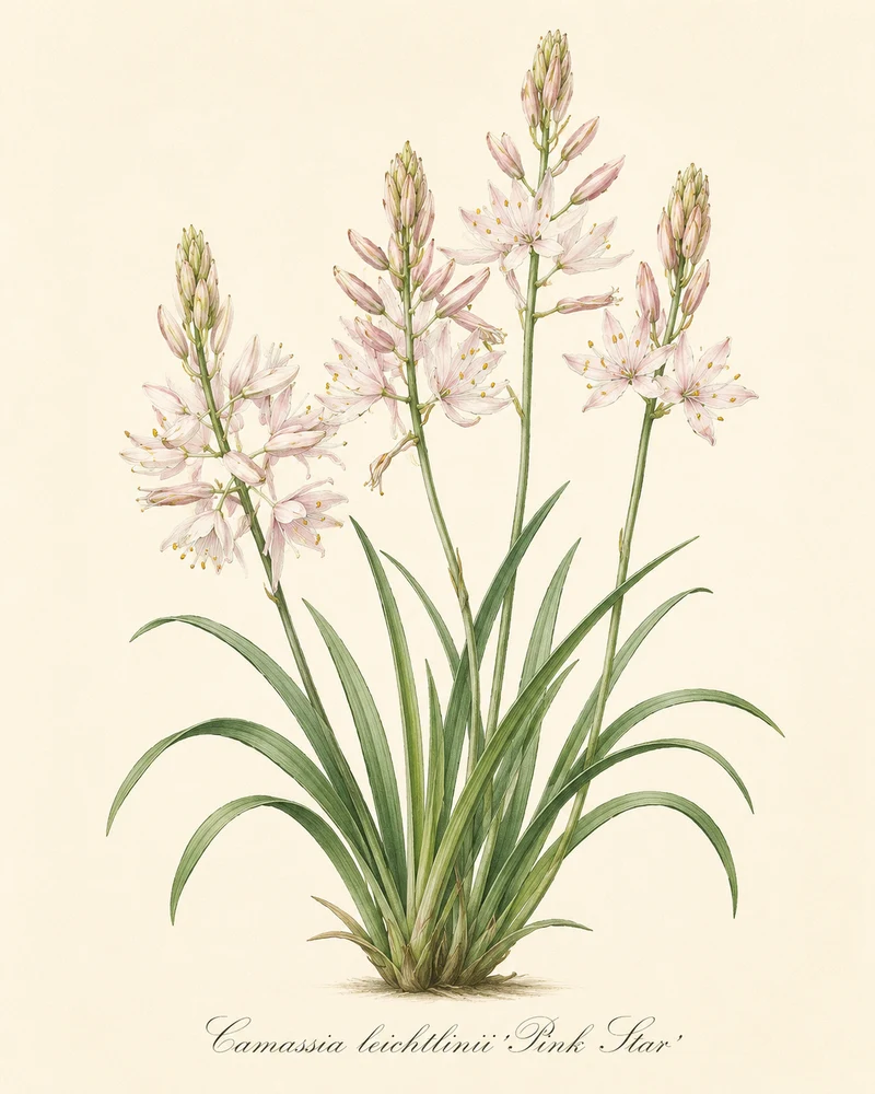 Camassia leichtlinii ‘Pink Star‘ - Leichtlins Prairielilie