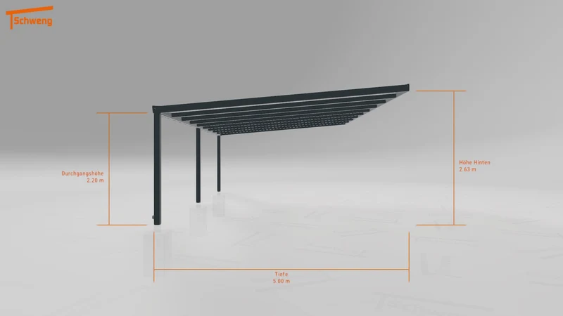#DE Schweng Terrassenüberdachung S400 (ID ygjwv4)