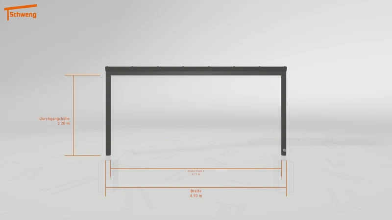 #DE Schweng Terrassenüberdachung S350 (ID qdv4xv)