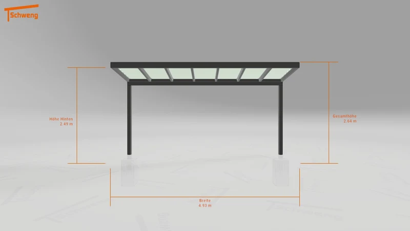 #DE Schweng Terrassenüberdachung S350 (ID qdv4xv)