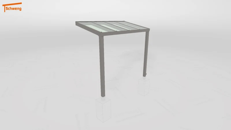 #DE Schweng Terrassenüberdachung S350 (ID 77bng8)