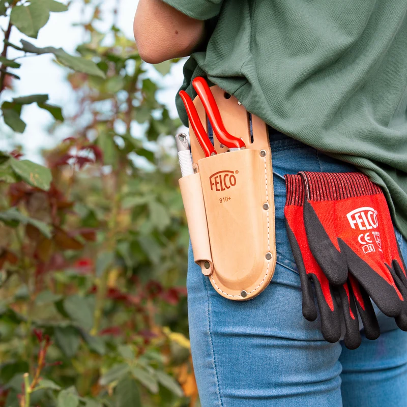 FELCO 910+ Lederholster mit Fach für FELCO 903