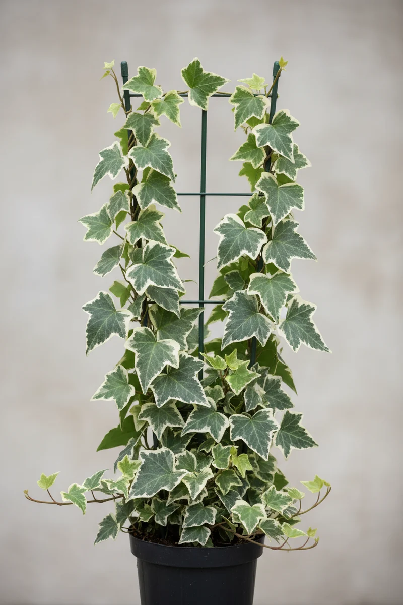 Weißbunter Großlaubiger Efeu 'Marginata Elegantissima' / Hedera helix 'Marginata Elegantissima'