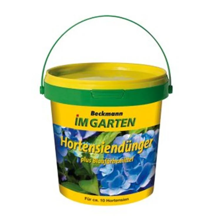 Hortensiendünger Beckmann im Garten