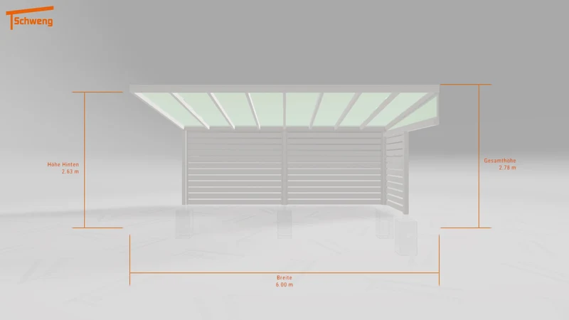 #DE Schweng Pultdachcarport S400 (ID dvngn8) #MTG