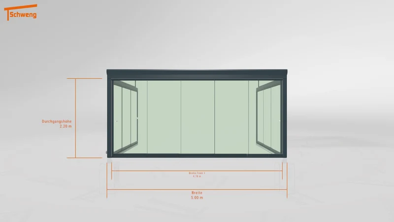 #DE Schweng Terrassenüberdachung S400 (ID qdvmvy)