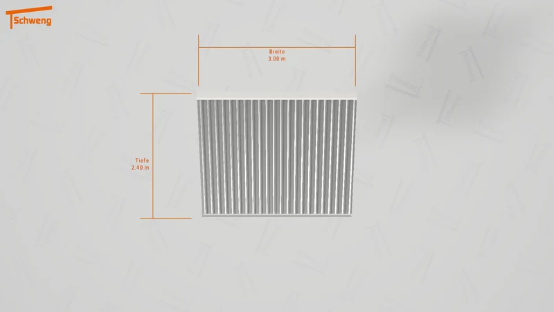 #DE Schweng Pultdachcarport S400 (ID x785zj)