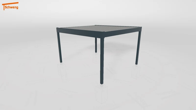 #DE Schweng Flachdachcarport C600 (ID 42w8v5)