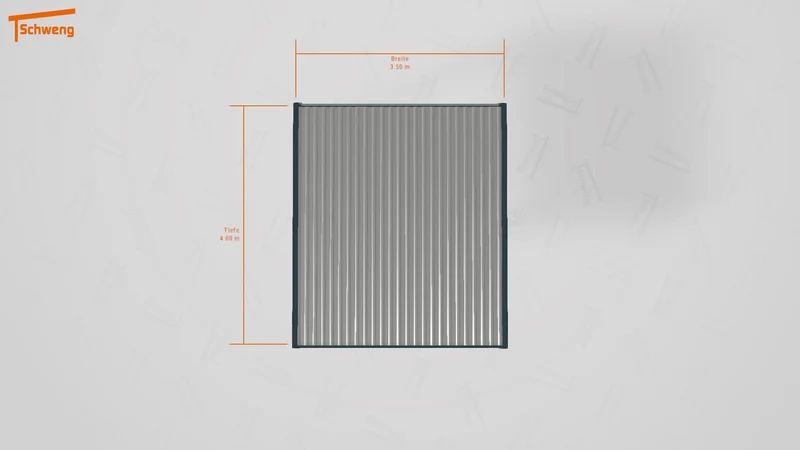 #DE Schweng Flachdachcarport C600 (ID 42w8v5)