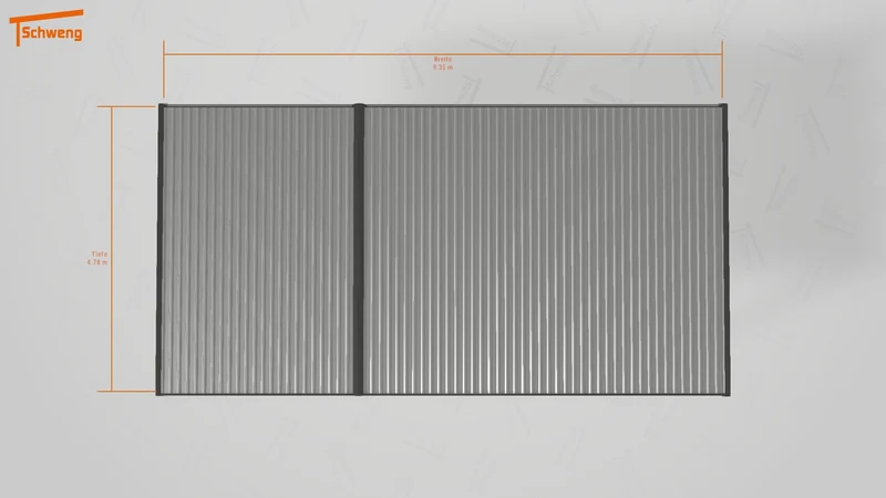 #AT Schweng Flachdachcarport C600+ (ID rjnbrx)