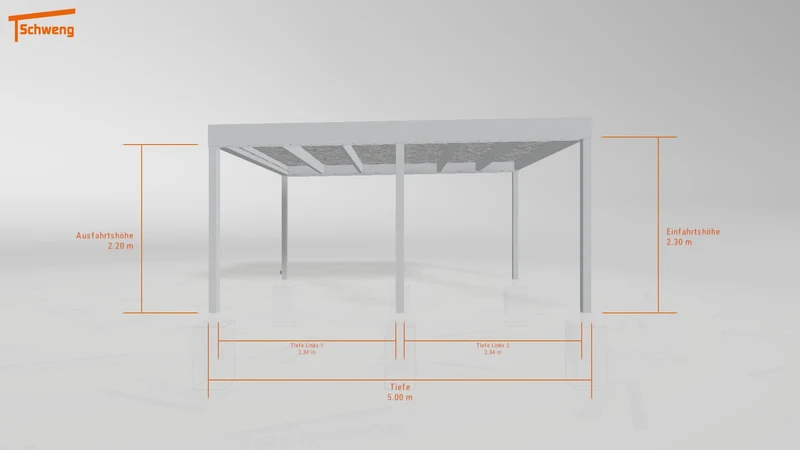 #CH Schweng Flachdachcarport C600+ (ID g75qpr) #MTG
