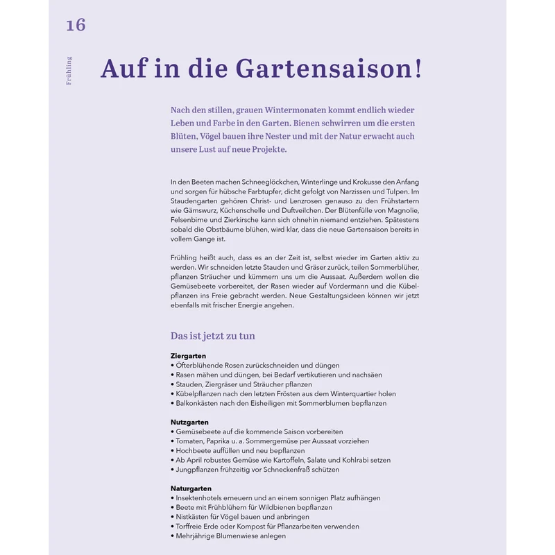 Das Ratgeberbuch 'Dein schöner Garten'