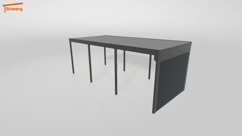 #DE Schweng Flachdachcarport C600 (ID n5mj74) #MTG