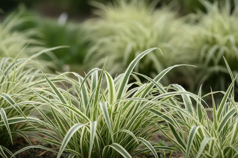 Segge 'Icedance' / Carex morrowii ssp. foliosissima 'Icedance'
