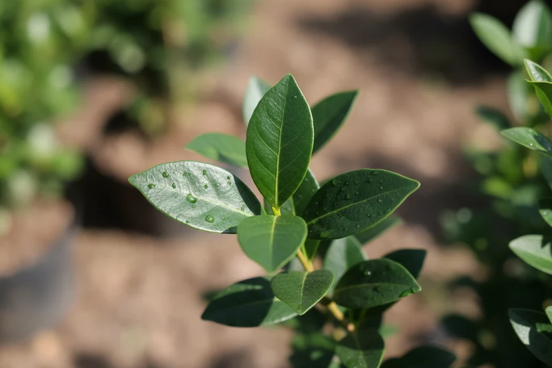 Schwarzgrüner Liguster 'Atrovirens' / Ligustrum vulgare 'Atrovirens'