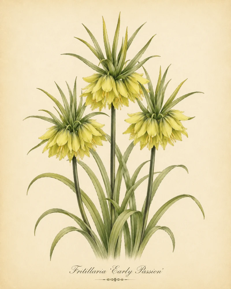 Fritillaria 'Early Passion' - Gelbe Kaiserkrone