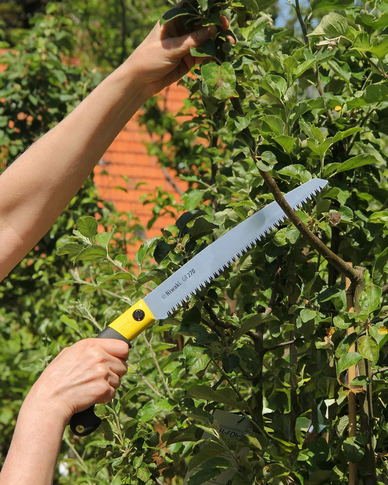 Niwaki | 'GR 270 Pruning Saw' Astsäge mit Schutzhülle 27 cm Klingenlänge